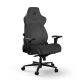 Corsair TC500 LUXE Gaming-Stuhl, gepolsterter Sitz, Schwarz