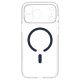5. Spigen Ultra Hybrid MagSafe Hülle für iPhone 18 Pro Max / 17 Pro Max – Transparentes Marineblau