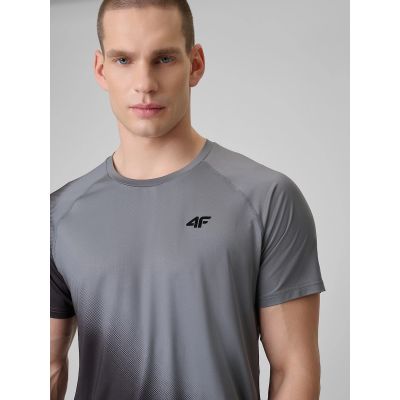 5. Schnelltrocknendes Herren-Trainingsshirt (Standardgröße) 4F 4FRSS26TFTSM2341-24A