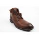 10. Wrangler Herrenschuhe George Stiefeletten, braune Stiefeletten mit Reißverschluss