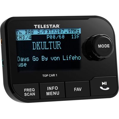 4. Telestar 5100001 Autoradio Digital Schwarz