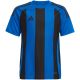 Kinder-Fußballtrikot adidas Striped 24 Jersey blau-schwarz IW2136