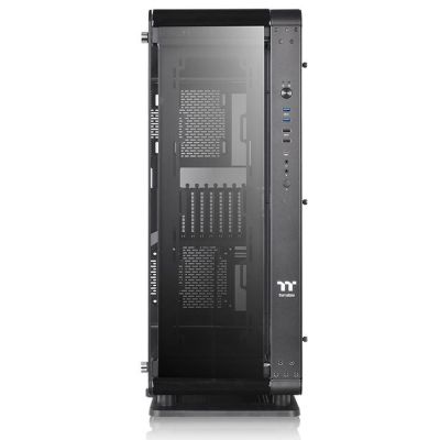 4. THERMALTAKE CORE P8 SCHWARZES GEHÄRTETES GLAS CA-1Q2-00M1WN-00