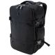 Schwarzer Flugzeug-Rucksack mit Laptopfach SEMI LINE