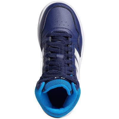 8. Adidas Hoops Mid Jr GW0400 Schuhe