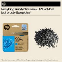 HP Original Cyan Tinte 924e EvoMore