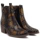 4. Schwarze Damen-Cowboystiefel aus Schlangenleder, Modell M.Daszyński SA261-1