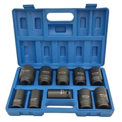 2. ADLER Schlagschrauber-Einsätze 3/4" 10 Stück 22, 24, 27, 30, 32, 33, 34, 36, 38, 41