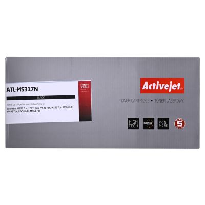 3. Activejet ATL-MS317N Toner (ersetzt Lexmark 51B2000, Supreme; 2500 Seiten; schwarz)