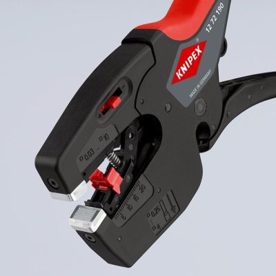 12. KNIPEX 12 72 190 Isolierabisolierzange
