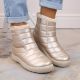 12. Wasserdichte Lack-Schneestiefel News W EVE181E beige