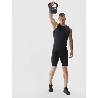 4F Herren-Trainingsshorts, schnelltrocknend, schmal geschnitten, Modell 4FWAW24TFSTM002-20S