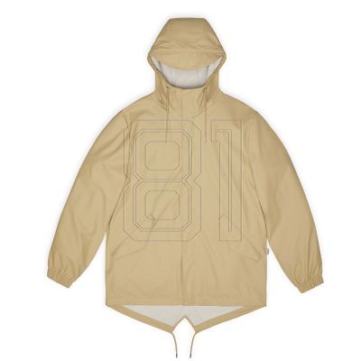 Rains Unisex Fishtail Jacke W3 18010 24 SAND