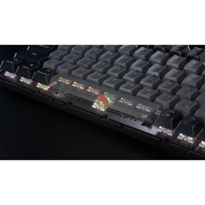 4. Corsair Gaming K65 Plus 75% RGB Kabellose Gaming-Tastatur, MLX RED - Schwarz, Grau