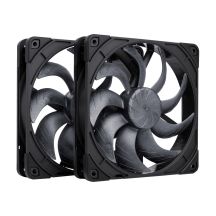 NOCTUA 140-mm-Lüfter NF-A14x25 G2 PWM Sx2 PP chromax black