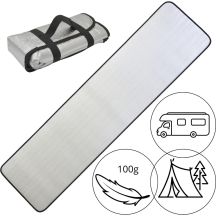 Faltbare Campingmatte aus Aluminium, 190 x 60 cm, Redcliffs