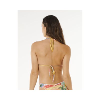 3. RIP CURL Hotel Malibu Sliding Tri mehrfarbiger Damen-BH