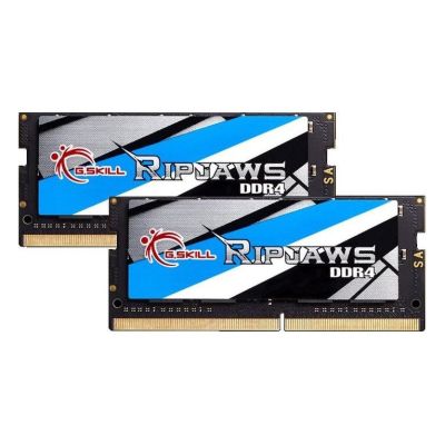 3. G.SKILL Ripjaws F4-2400C16D-32GRS Speicherkit (DDR4 SO-DIMM; 2 x 16 GB; 2400 MHz; CL16)