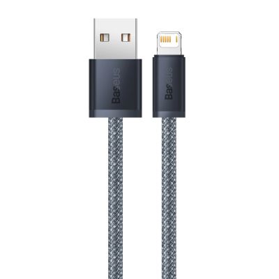 3. Baseus Kabel für iPhone USB - Lightning 2m, 2.4A grau (CALD000516)