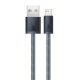 3. Baseus Kabel für iPhone USB - Lightning 2m, 2.4A grau (CALD000516)