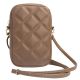 4. Guess Zip Quilted 4G Tasche – braun