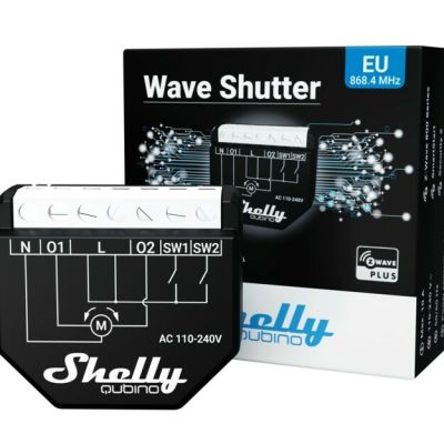 4. Intelligenter Z-Wave-Rollladencontroller Shelly Qubino Wave Shutter
