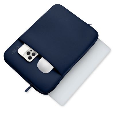 5. Tech-Protect Neopren-Laptoptasche 15-16" - Marineblau