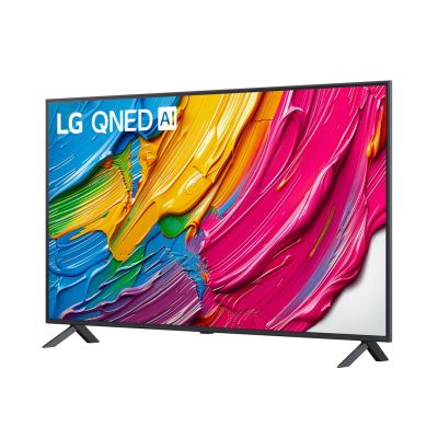 6. LG 55QNED80A6A QNED Fernseher 55" 4K Ultra HD WebOS Dolby Digital DVB-T2 Schwarz