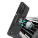 6. Wozinsky Ring Armor Tough Hybrid Case Cover + Magnethalterung Mi Poco M4 Pro 5G / Redmi Note 11 5G (China) / Redmi Note 11T 5G / Redmi Note 11S 5G Schwarz