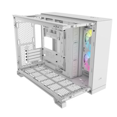 5. Corsair 2500X RGB ICUELINK WEISSES Gehäuse