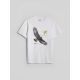 5. Herren-T-Shirt mit Aufdruck, regulär, Größe 4F 4FKAW26TTSHM4499-10S