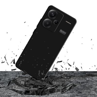 7. 3mk Silikonhülle für Xiaomi Redmi Note 13 Pro+ – Schwarz