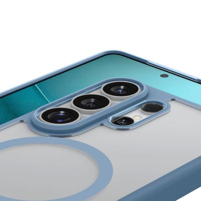 6. Spigen Ultra Hybrid Mag MagSafe Hülle für Samsung Galaxy S26 Ultra – Transparentblau