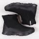 6. Schwarze, wasserdichte Herren-Schneestiefel DK