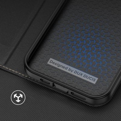 11. Dux Ducis Skin X2 Hülle für iPhone 14 Plus Hülle mit Magnetklappe schwarz