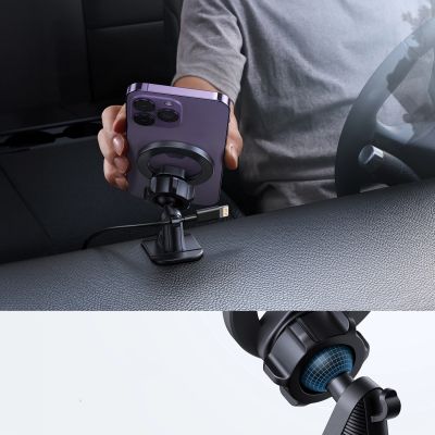 10. Joyroom magnetische Autohalterung für Cockpit/Armaturenbrett schwarz (JR-ZS376)