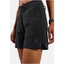 Damen-2-in-1-Shorts Odlo X-ALP TRAIL 5 INCH, schwarz