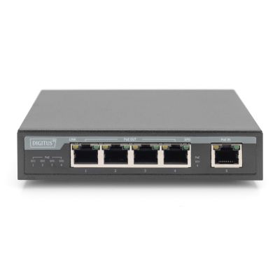 10. Digitus 4-Port-Gigabit-4PPoE-Extender, 802.3at, 60 W
