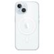 Apple - Rückseite für Mobiltelefone - MagSafe-kompatibel - Polycarbonat - Transparent - für iPhone 15 (MXRK3ZM/A)