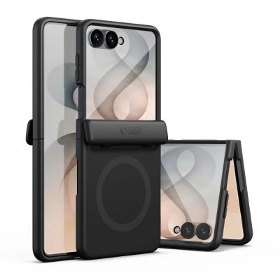 2. Tech-Protect Kevlar Aura MagSafe Hülle für Samsung Galaxy Z Flip 8 - Schwarz