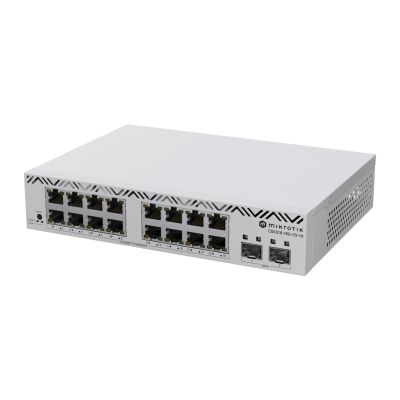 8. Mikrotik CSS318-16G-2S+IN 18p Managed Gigabit/10G Switch