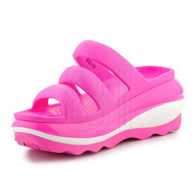 4. Crocs Mega Crush Flip-Flops mit drei Riemen 209842-6TW 