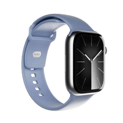 10. Puro Icon Armband für Apple Watch 44/45/46/49 mm – Blau