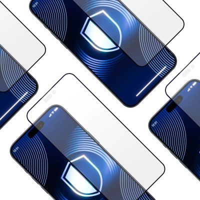 13. Mattes gehärtetes Glas 3MK HardGlass Matt Max für Apple iPhone 17 Pro