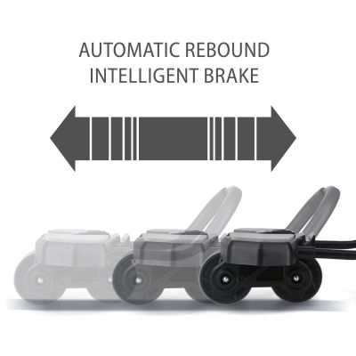 16. KA10 SCHWARZES ABS-RAD AUTOMATIKRAD ZUM TRAINING DER BAUCHMUSKEL MIT UNTERSTÜTZUNG