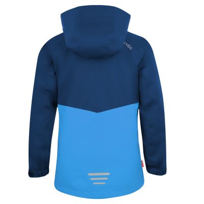 2. TrollKids Kinder Bryggen 3in1 Jacke Regenmantel mit Kapuze Blau (418-110)