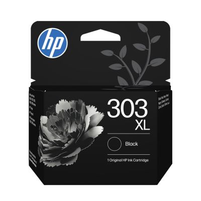 50. HP Original Tinte mit hoher Reichweite, Schwarz 303XL