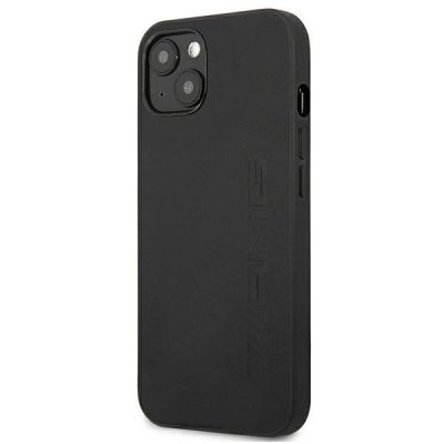2. AMG Lederhülle mit Heißprägung für iPhone 13 mini – Schwarz