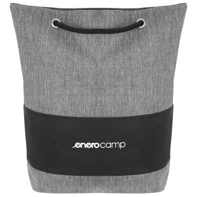 3. THERMOTASCHE RUCKSACK 2IN1 41x14x45CM GRAU 26L ENERO CAMP