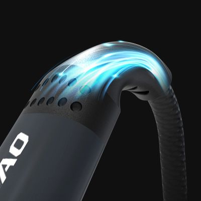 5. Dudao L3CC USB-C – USB-C 60 W 2 m geflochtenes Kabel – Schwarz